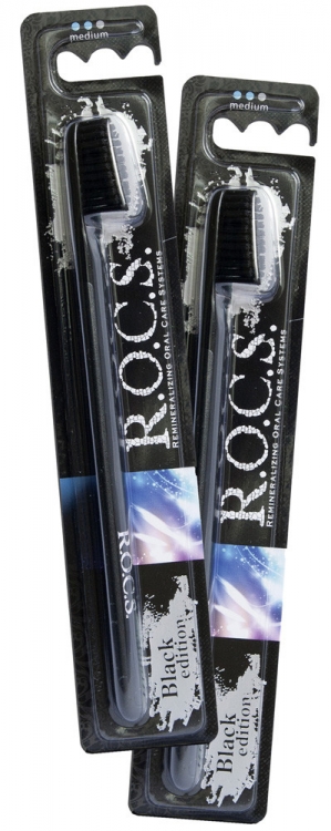 ROCS Diş Fırçası Black Edition